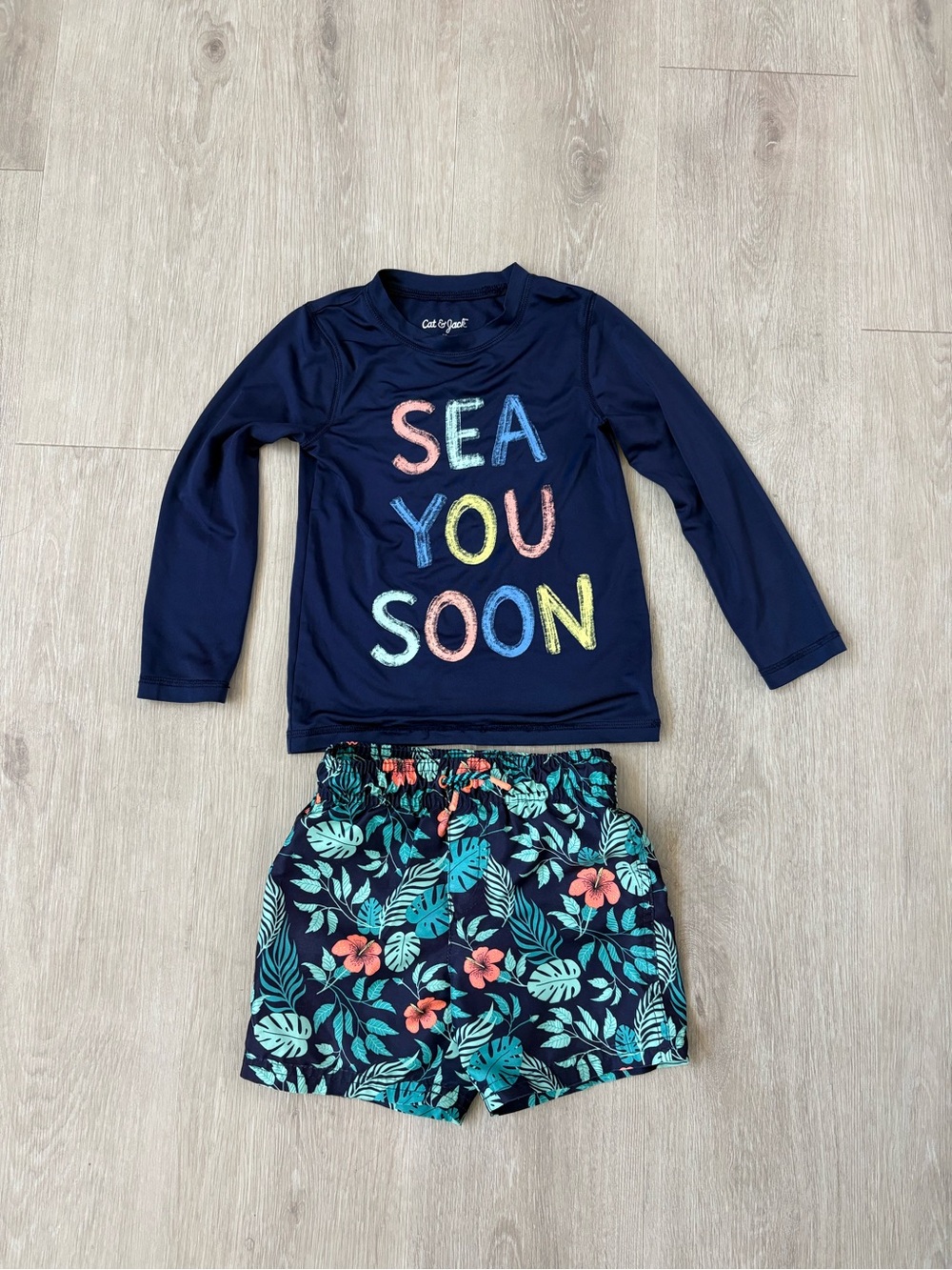 Cat & Jack Boys 3T Swim Set